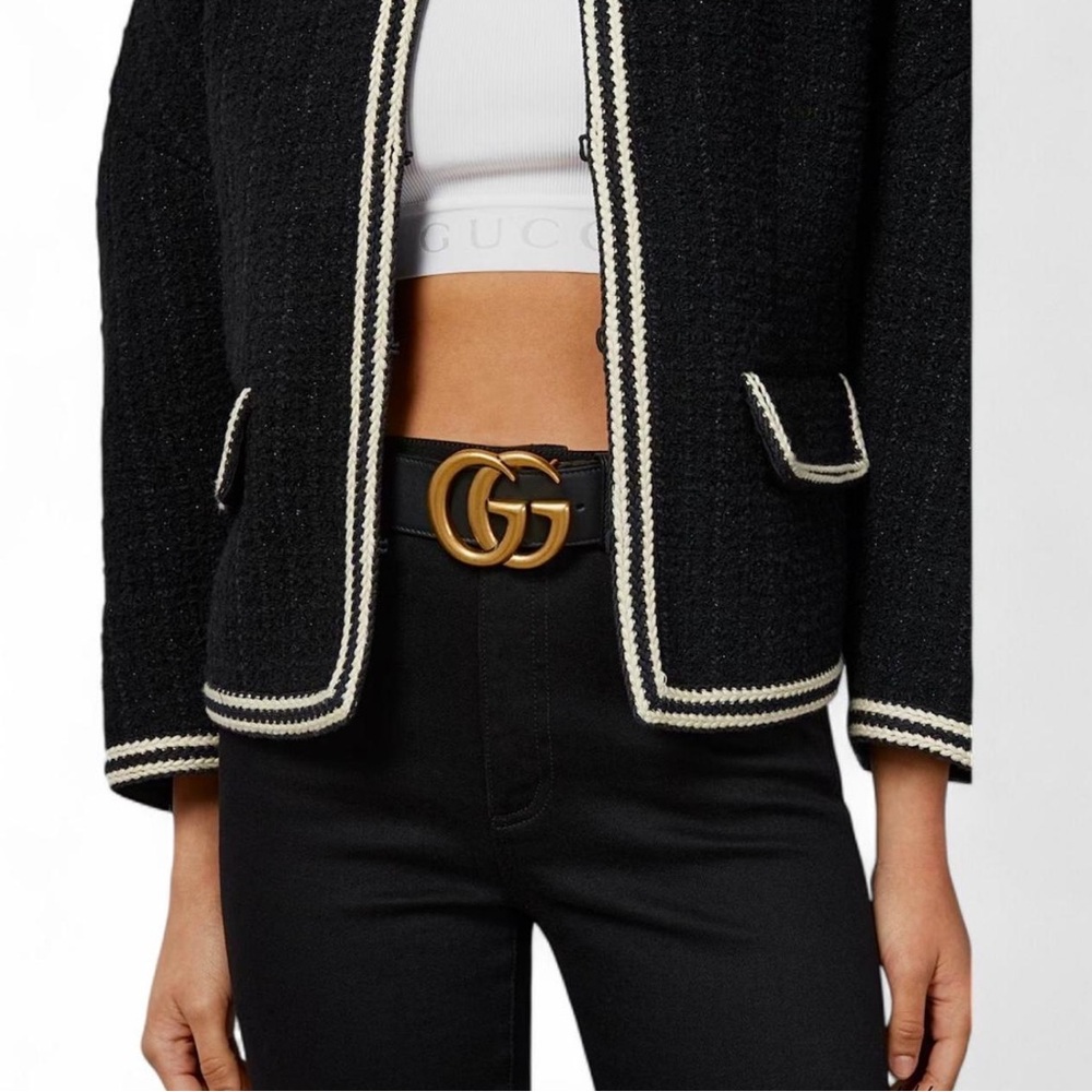 AUTHENTIC “GUCCI” LEATHER BELT